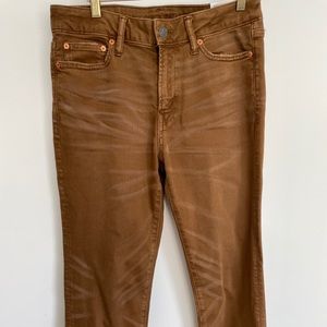 American eagle brown slim pants 30/34